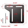 2 Pcs Bed Frame Brackets Adapter for Headboard Extra, Heavy