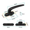VGOL 1 Set of Aluminum Alloy Window Handle Sliding Door