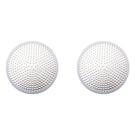 YXIING 2 Pcs Hair Catcher for Shower Drain, Shower Drain Plug Hole Hair Catcher Trap Strainer Stainless Steel