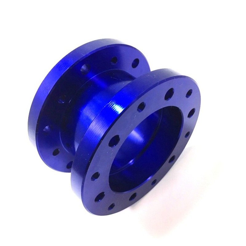 Steering Boss Spacer Aluminum 50mm Universal Silver Black Red Blue