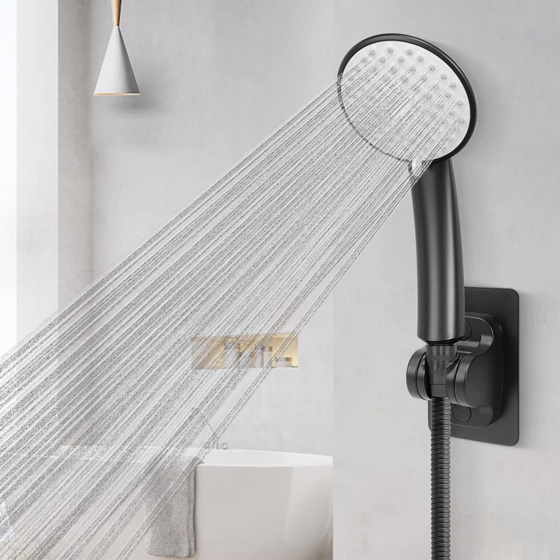 NearMoon Self Adhesive Shower Head Holder-Adjustable Handheld Shower Holder NO