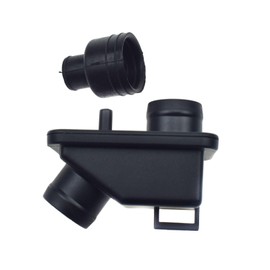 RONTCOS 2Pcs For Honda Accord Element 2.4L 2003-2007 Air Flow Chamber Intake Tube 17138-RAA-A00 & Breather Joint 17152-RAA-A00