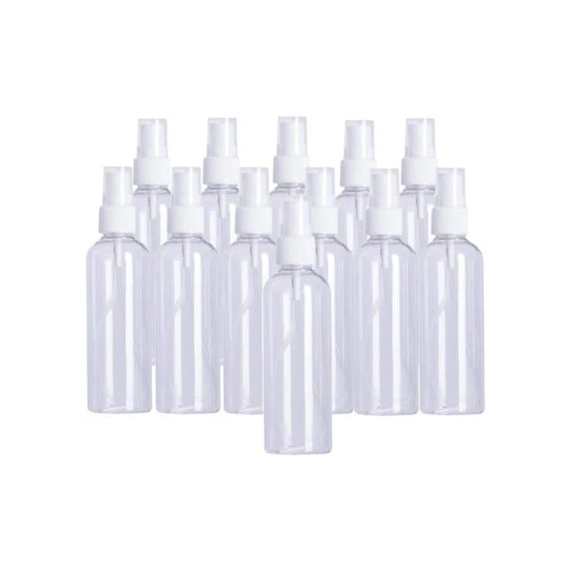 Autostena Empty Spray Bottles, 4oz (120ml) Clear Empty Fine Mist,