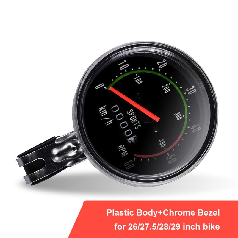 Funwill Speedometer Mechanical Bicycle Meter Data Recording Waterproof Classic Style