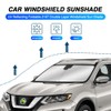 KUST Windshield Sun Shade for 2014-2020 Nissan Rogue (NOT for