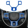 SQQP Steering Wheel Cover Trim Interior Decoration Accessories for 2011-2018