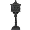 Mail Box Heavy Duty Mailbox Postal Box Security Cast Aluminum