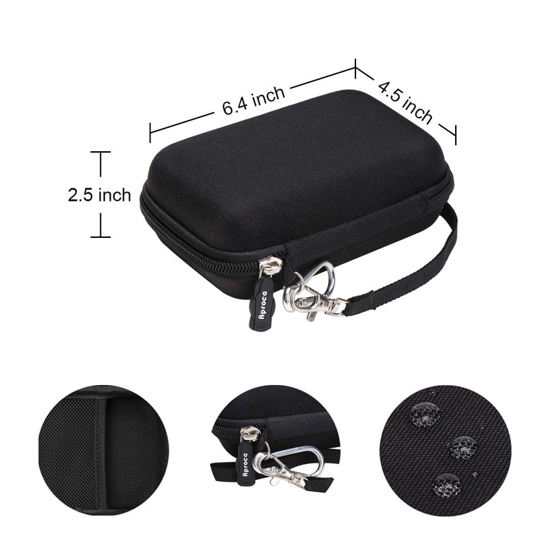 Aproca Hard Travel Storage Carrying Case, for TriField EMF Meter