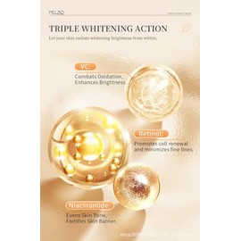 Facial con Vitamina C, Retinol 0.2%, Niacinamida 5%, Ácido Hialurónico 5%, 30 ml