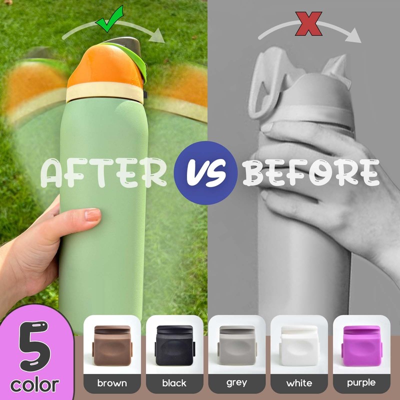 Sankoly 4pcs Replacement Button Compatible with Owala FreeSip 19/24/32/40oz,Water Bottle