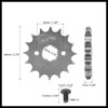 Hihaha 428 Chain 16T 20mm Motorcycle for ATV UTV Front