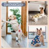 MICOOYO Dog Diaper Onesie Sanitary Pantie with Adjustable Suspender Washable