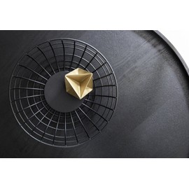 Menu Brass Metal Basket 25 x 25 x 10 cm