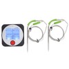 WT308B ‑40~300℃ Digital Food Thermometer Wireless Stainless Steel Dual Probe