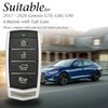 Vitodeco Genuine Leather Smart Key Fob Case Cover Protector with
