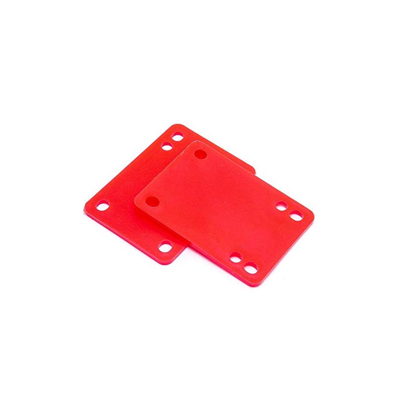 Venom Skateboards Truck Risers - 1/8" - Red
