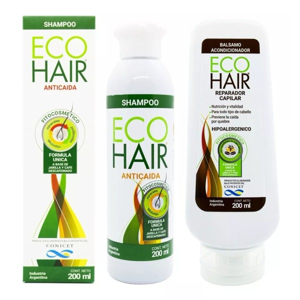 Ecohair Eco Hair Shampoo + Acondicionador Tratamiento Anticaída Pelo