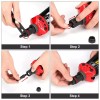 GIANTISAN Rivet Nut Mandrels Set 6 32 8 32 10-32