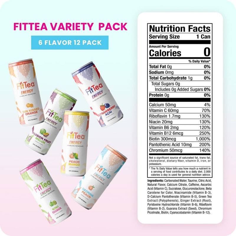 Fit Tea Energy Variety Pack