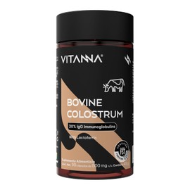 Bovine Colostrum 1000 mg | Calostro Bovino con Inmunoglobulinas Naturales | Suplemento Alimenticio para Bienestar General y Estilo de Vida Activo | 120 Cápsulas | Suministro para 2 meses