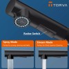 TORVA Black Stainless Steel Kitchen Faucet w/ Pull Down tap
