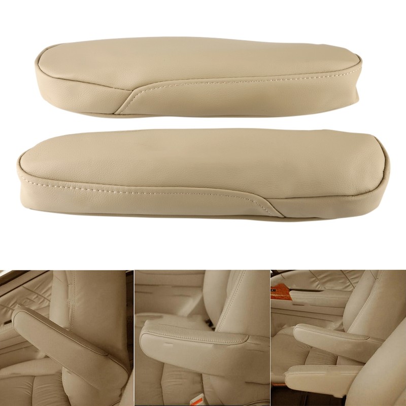 A Pair of PU Leather Car Front Seat Armrest Cover