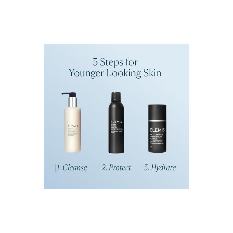 Elemis Pro Collagen Marine Cream For Men Anti Wrinkle Moisturizer