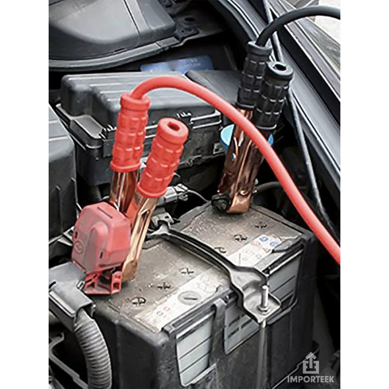 Importeek Cables Pasa Corriente 2 Metros Uso Rudo 1000a Bateria