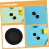 LALAFINA Headphone Sponge Covers 30pcs Round Ear Pad Replacements for