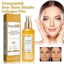 Suero de Péptido de Colágeno, Penetra Profundamente para Reducir las Arrugas, Ilumina la Piel, Hidrata e Hidrata, Extractos para una Piel Joven y Saludable, 2 Piezas de 30 Ml
