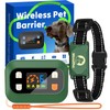 MIMOFPET Wireless Pet Barrier - Indoor Outdoor Waterproof Barrier with