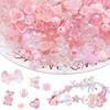 Beads Mix Acrylic Beads Hollow Beads 130 Pieces Deco Beads