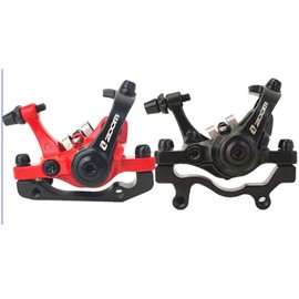 QIRUN ZOOM Aluminum Alloy Bicycle Rear Disc Brake Mountain Road MTB Bike Mechanical Caliper Disc Brake Cycling Double Brake Front and Rear Set