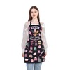 MYSOMY Funny Baking Aprons for Women - Beware Crazy Baking