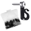 HuyxyTec Q-Hanger Screw Hooks, 20 Pack Outdoor Indoor Light Holder