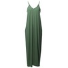 Casual Premium Adjustable Strap Side Pockets Loose Long Maxi Dress