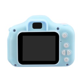 Kids Camera Support Timing One Button Operation Educational Toddler Digital Camcorder for Children Blue