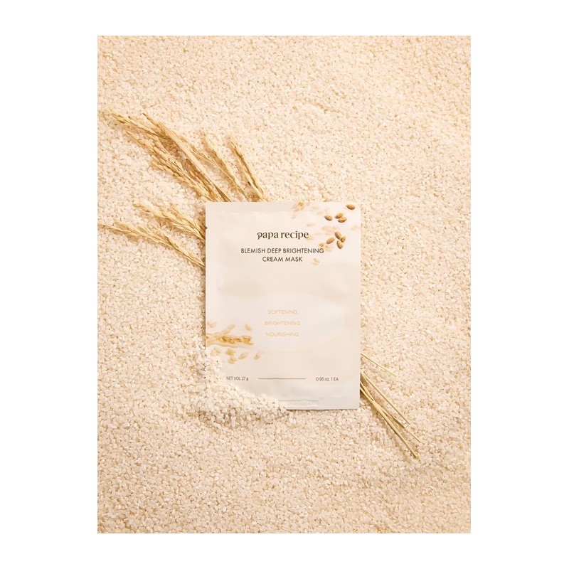Papa Recipe Blemish Deep Brightening Cream Mask (10 sheets) /