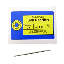 C.S. Osborne Pack Of 25 Triangular Point Sail Needles #509, Size 17 Gauge