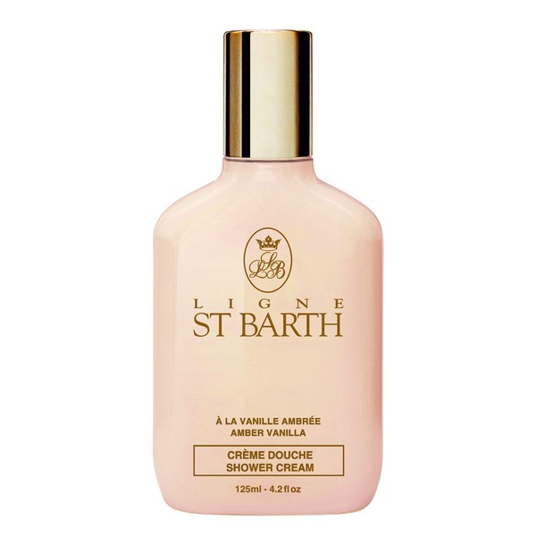 Ligne St. Barth Amber Vanilla Shower Cream, 4.2 oz