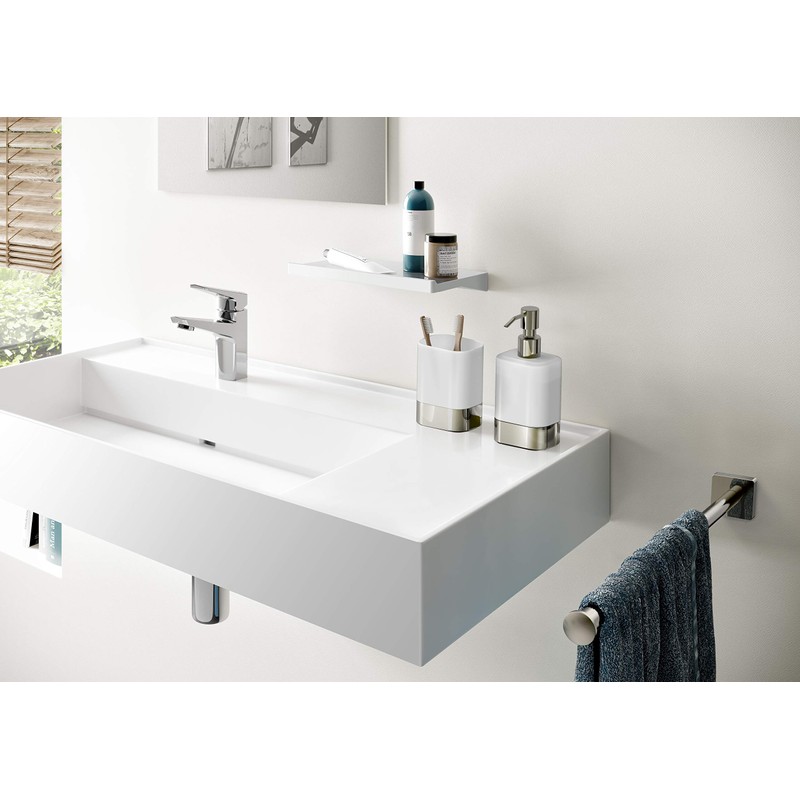 Lenz SOULUTION Soap Dispenser Square Matt Nickel 3528322