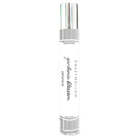SweetHollow Gardenia Blossom Perfume Oil, Made with Coconut Oil, Infused with Essential Oils, Long Lasting, Highly Fragrant, Floral Scented with Jasmine and Tuberose
