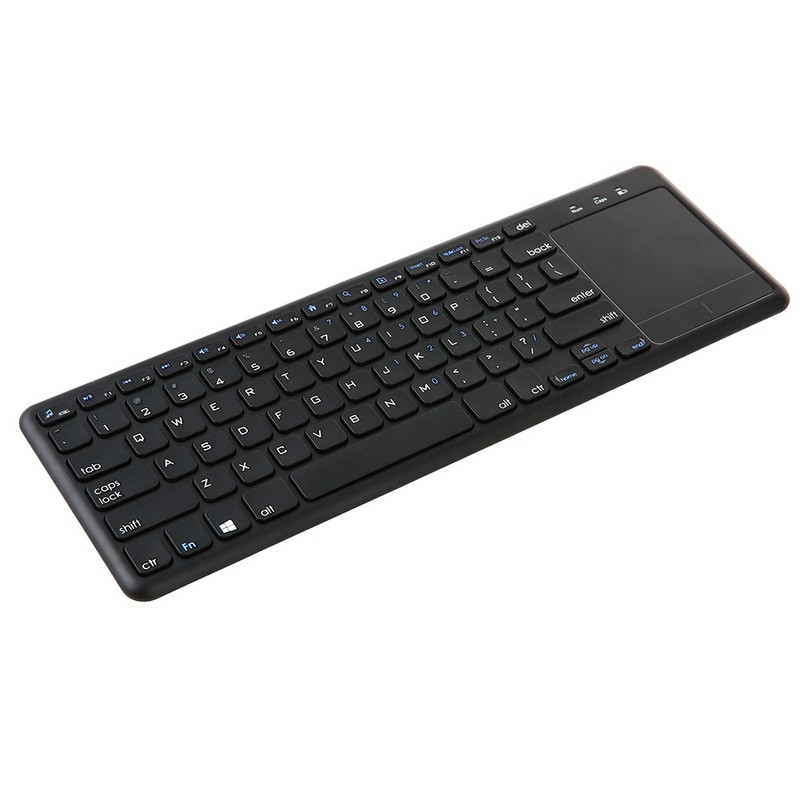 2.4G Wireless Touchpad Keyboard Multi-touch Ultra-slim with USB Receiver for
