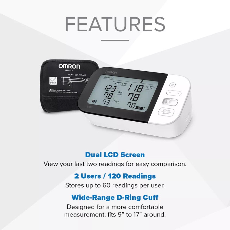 Omron The OMRON 7 Series Wireless Upper Arm home blood