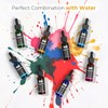 Nicpro 18 Colors Acrylic Ink, 1-oz(30ml) Bottle with Dropper, Quick