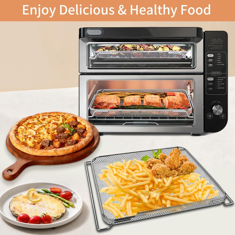 GCQ Smart Double Oven Basket for Ninja DCT401 DCT402 DCT451,