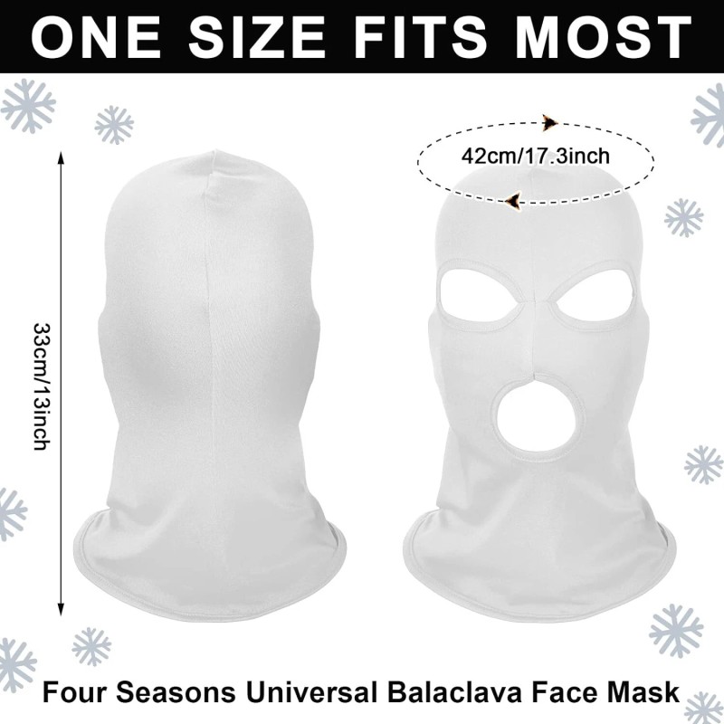 Unbranded 3 Hole Full Face Mask Women Men Thin Balaclava
