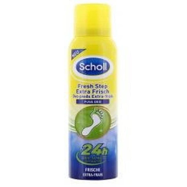Scholl Fresh Step Extra Fresco Deodorante per piedi delicato con effetto duraturo contro gli odori sgradevoli (1 x 150 ml)