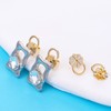 6PCS Earring Lifters Backs, Earring Backs for Droopy Ears Adjustable