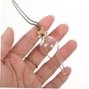 Abaodam Miniature Glass Wishing Bottle Pendant Small Tiny Glass Spell